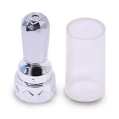 Đầu tuýp kem mắt mạ bạc vân kim cương – ảnh 2