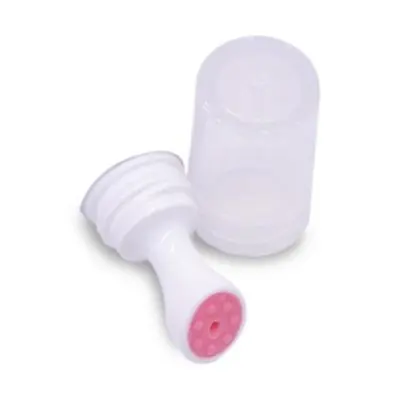 Đầu tuýp mini silicone hồng – ảnh 2
