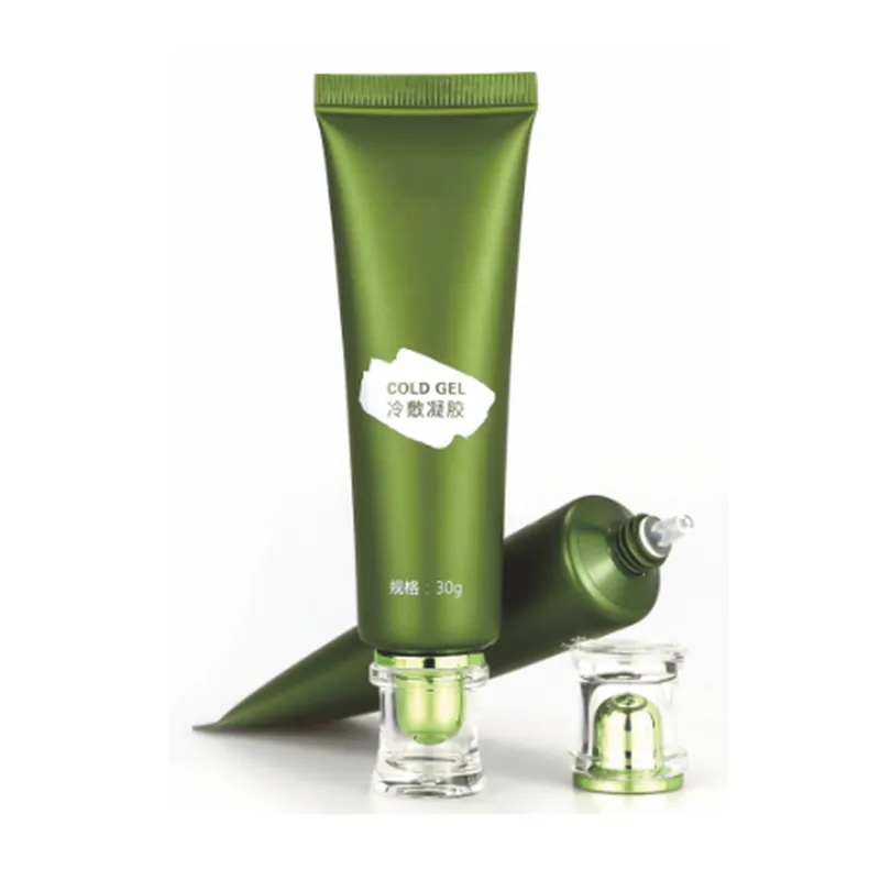 Tuýp xanh olive nắp acrylic – mã NXT0961