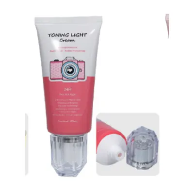 Tuýp trắng hồng nắp acrylic – mã NXT1443