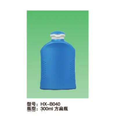 Chai vuông dẹt xanh 300ml – mã NXT1518