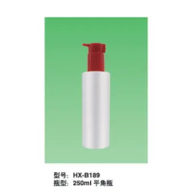 Chai vai phẳng trắng 250ml vòi đỏ – mã NXT1573