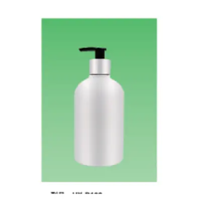 Chai tròn trắng 500ml vòi bạc – mã NXT1574