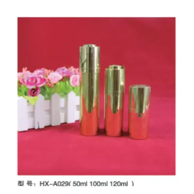 Bộ chai hút chân không acrylic vàng kim HX-A029 – mã NXT1609
