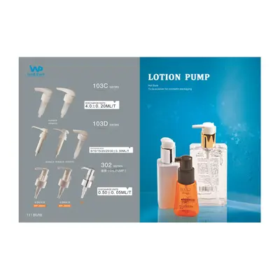 Vòi bơm lotion series 103/302 – mã NXV0036