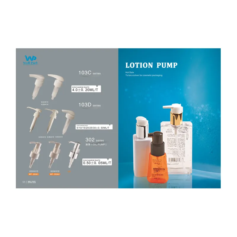 Vòi bơm lotion series 103/302 – mã NXV0036