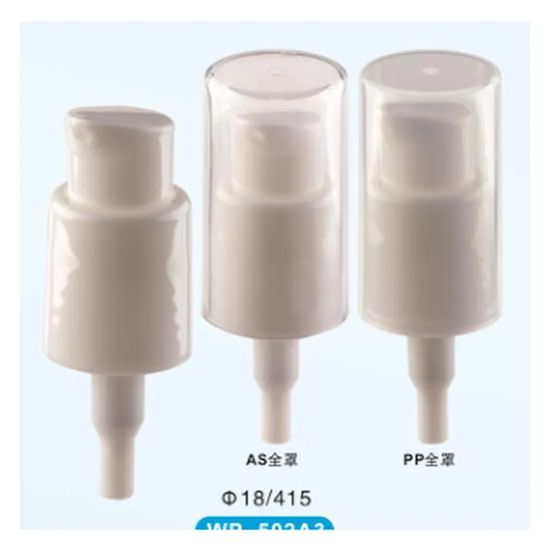 Vòi bơm kem 18/415 nắp AS / PP – mã NXV0057