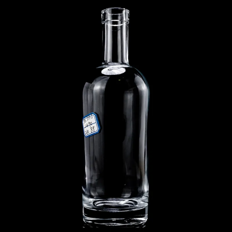 Chai rượu thủy tinh trụ tròn cao vai ngang 750ml – mã NXW0029