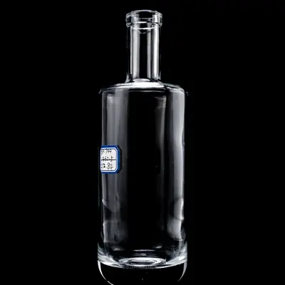 Chai rượu thủy tinh trụ tròn cao 700ml – mã NXW0031