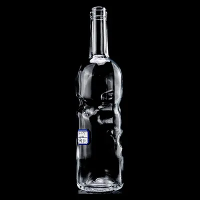 Chai rượu thủy tinh dáng vặn lượn 750ml – mã NXW0053