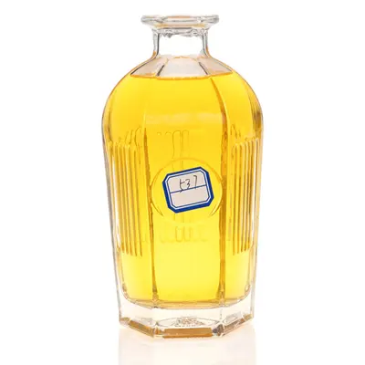 Chai rượu thủy tinh bát giác sọc dọc 700ml – mã NXW0080