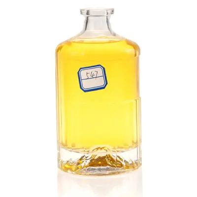 Chai rượu thủy tinh vuông đáy núi 500ml – mã NXW0090