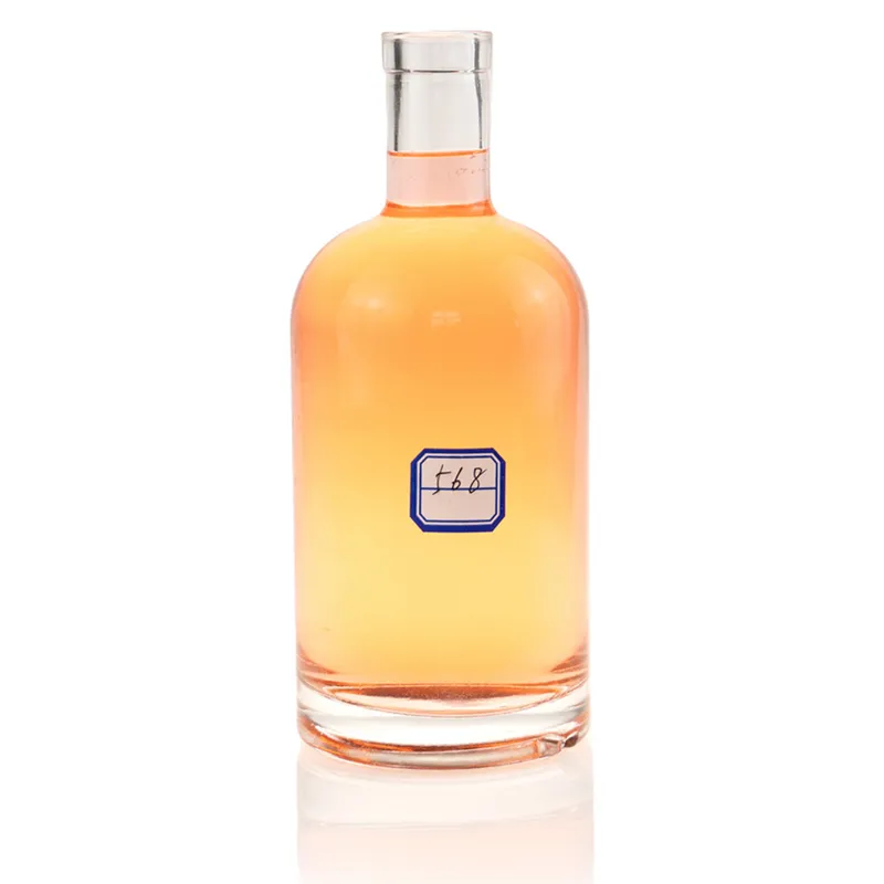 Chai rượu thủy tinh trụ tròn vai tròn 750ml – mẫu 8 – mã NXW0111