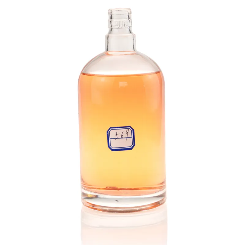 Chai rượu thủy tinh trụ tròn vai tròn 750ml – mẫu 9 – mã NXW0112