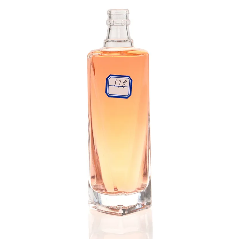 Chai rượu thủy tinh vuông thon 500ml – mã NXW0121