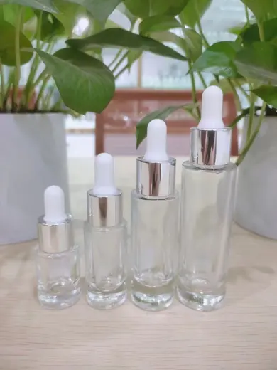 Chai serum thủy tinh trong nhỏ giọt nhiều dung tích
